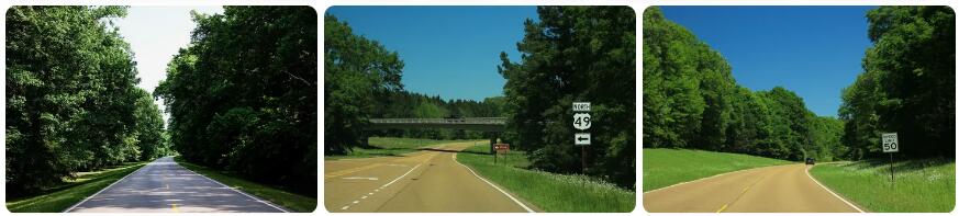 Jubilee Parkway and Natchez Trace Parkway, Alabama
